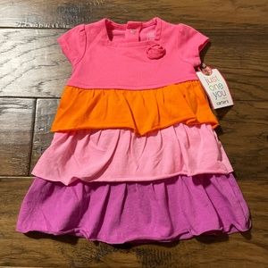 New Carter’s ruffle dress size 3 months
